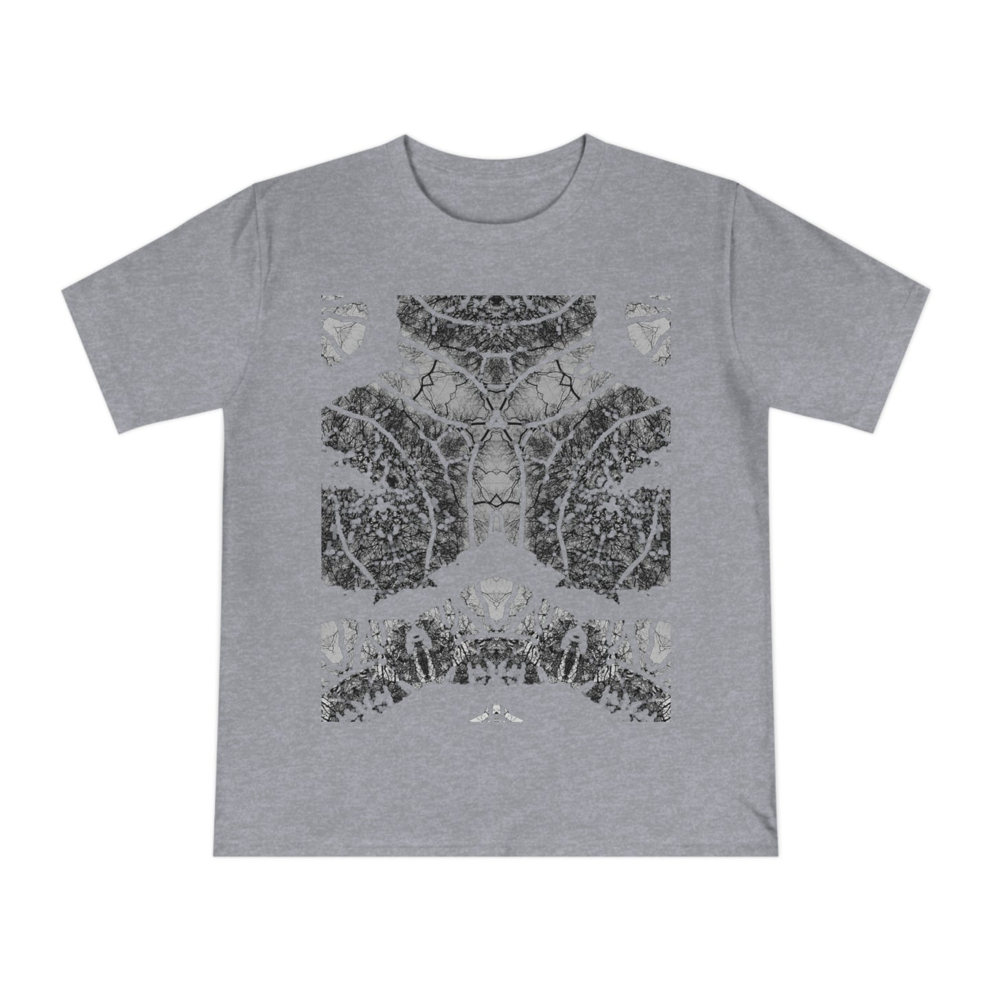 Bio-Baumwoll Shirt - Eichen Fraktal