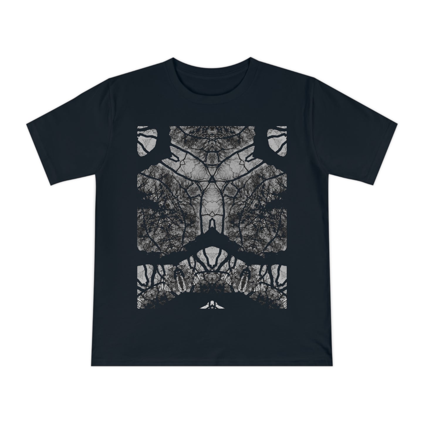 Bio-Baumwoll Shirt - Eichen Fraktal