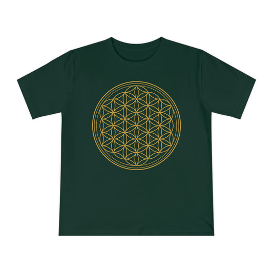 Bio-Baumwoll Shirt - Blume des Lebens