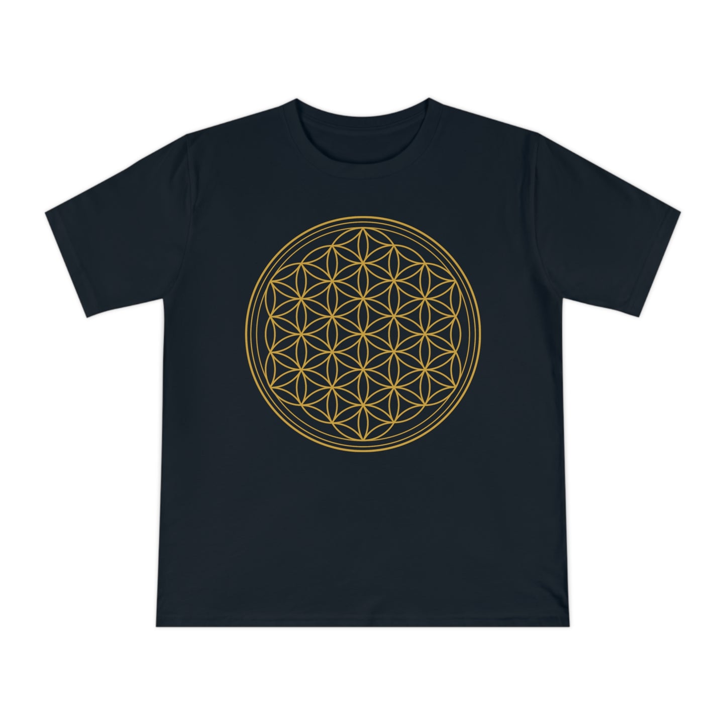 Bio-Baumwoll Shirt - Blume des Lebens