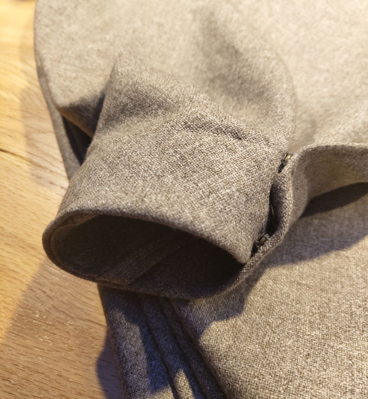 Ökologische robuste Pumphose Aladinhose Haremshose Sarouelhose Naturfarben